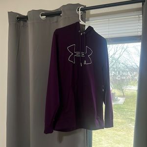 Purple under armour hoodie